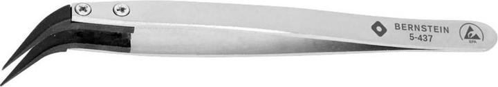 Produktbild Bernstein Tools for Electronics 5-437 Universalpinzette 84 CV Stumpf, gebogen
