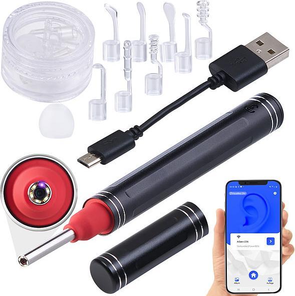 Produktbild Newgen medicals WLAN-Ohrreiniger mit Full-HD-Kamera