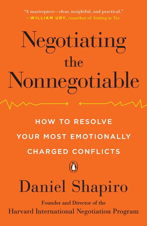 Produktbild Negotiating the Nonnegotiable (Englisch, Daniel Shapiro, 2017)