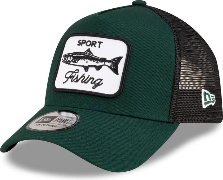 Produktbild New Era A-Frame Mesh Trucker Cap - Outdoor Fishing Green