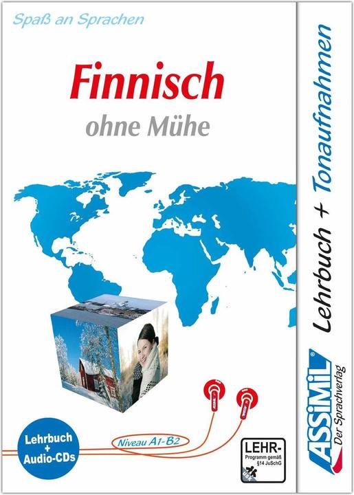 Produktbild . Finnisch ohne Mühe. Multimedia-Classic. Lehrbuch und 4 Audio-CDs (Deutsch, Anthony ASSiMiL GmbH, Assimil, 2021)
