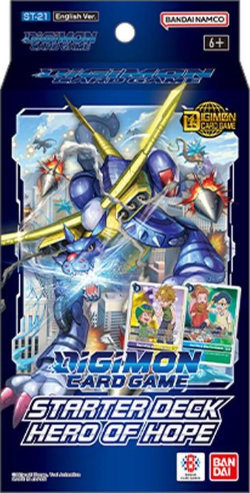 Image du produit Digimon Hero Of Hope Starter Deck ST21 - Card Game - EN (Anglais, Pack de boosters)