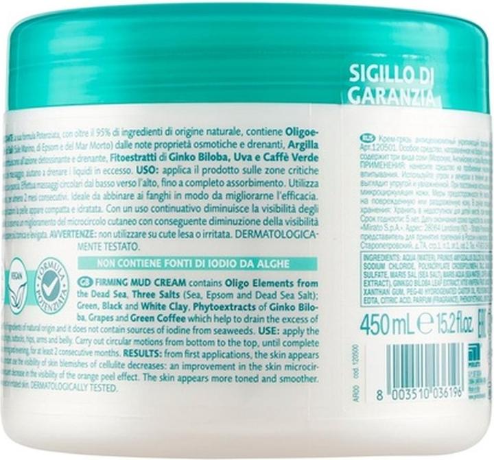 Actual product image Geomar Firming Mud Cream against Cellulite Imperfections 450ml (4500 ml)