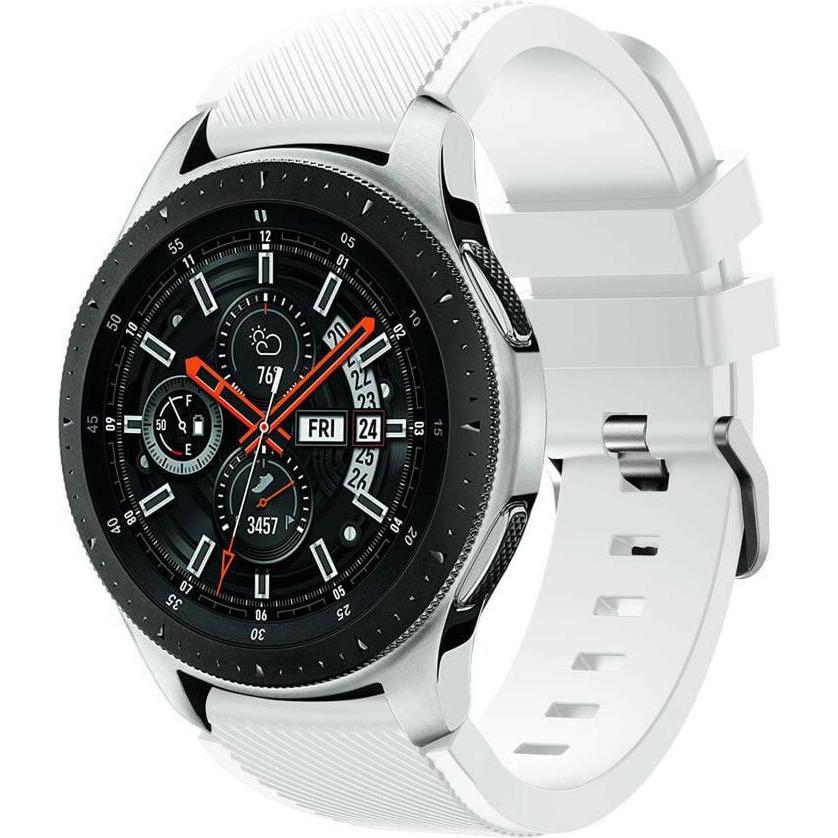 Strap-it Armband (Silikon), Uhrenarmband, Weiss