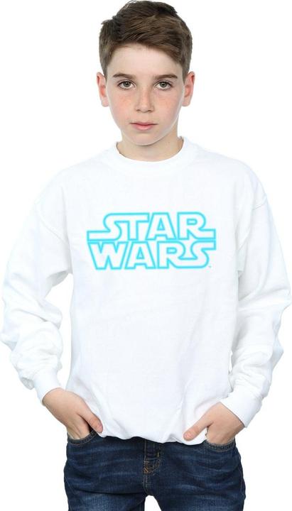 Produktbild Star Wars Neon Sign Logo Sweatshirt Jungen (128)