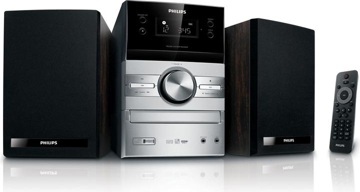 Produktbild Philips MCM207, CD-Microsystem, Kassetten, USB, 10Watt (Tape-Deck)