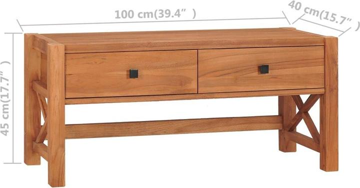 Produktbild vidaXL TV-Schrank (100 x 40 x 45 cm)