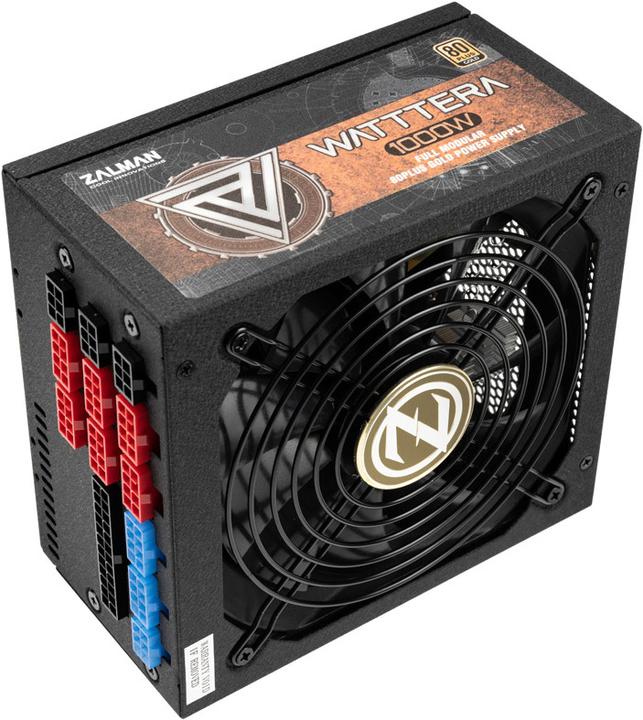 Produktbild Zalman ZM1000-EBTII 80 PLUS Gold Netzteil - 1000 Watt (1000 W)