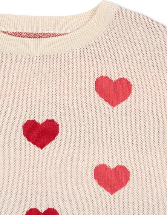 Produktbild Konges Slojd Lapis Strickpullover Coeur Coloré Duo (92)