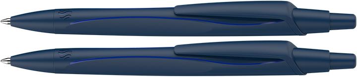 Actual product image Schneider Biros Reco retractable mechanism M blue PU=2 pieces blister (Blue, 2 x)