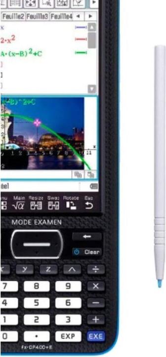 Actual product image Casio ClassPad II (Batteries)