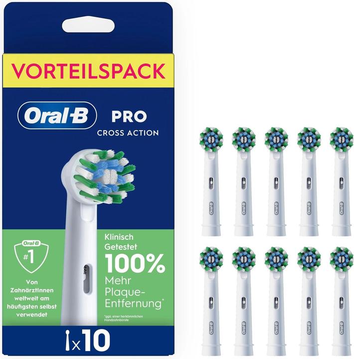 Productafbeelding Oral-B Pro CrossAction 10er Aufsteckbürsten (10x)
