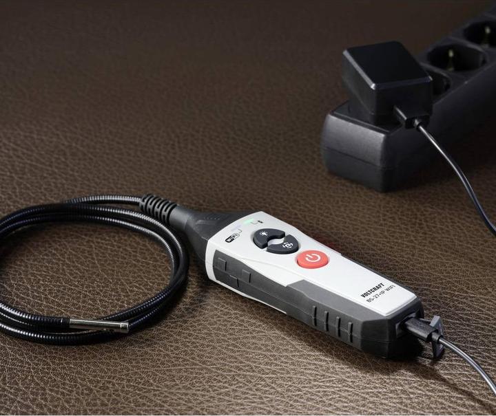 Actual product image Voltcraft BS-27+IP WIFI Endoscope Probe Ø: 5.5mm Probe Length: 1m
