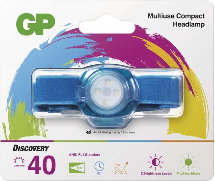 Immagine prodotto GP Lighting GP Discvery CH31 KIDS BLU (40 lm)