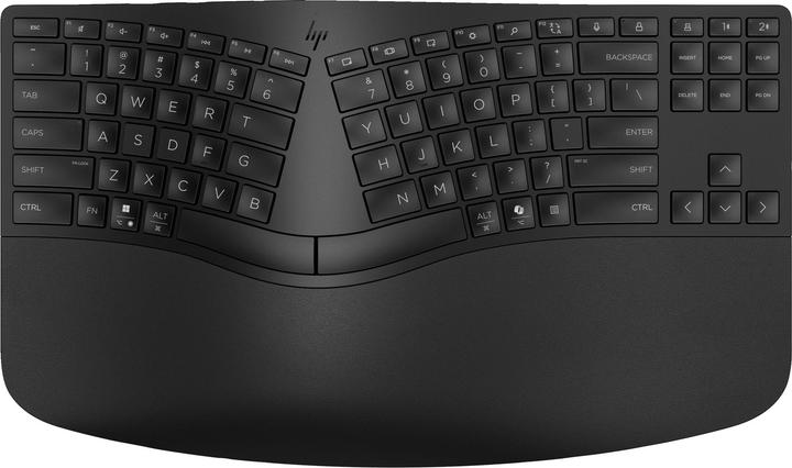 Image du produit HP 965 BLK Clavier ergonomique sans fil (DE, Sans fil)