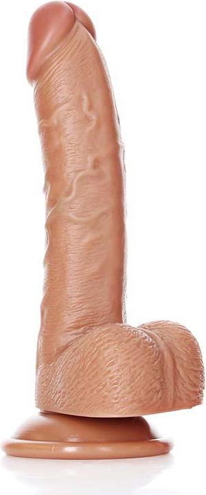Image du produit RealRock Gode réaliste avec balles et coupelle d'aspiration