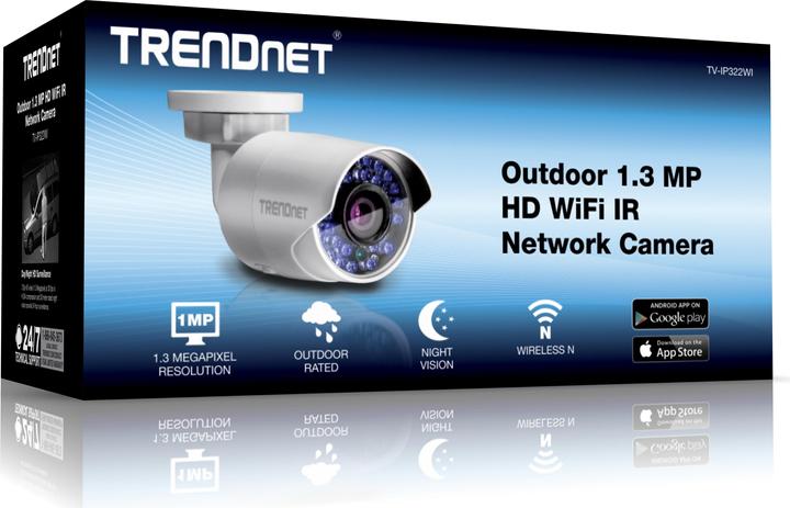 Produktbild Trendnet Tv-Ip322wi (1280 x 960 Pixels)