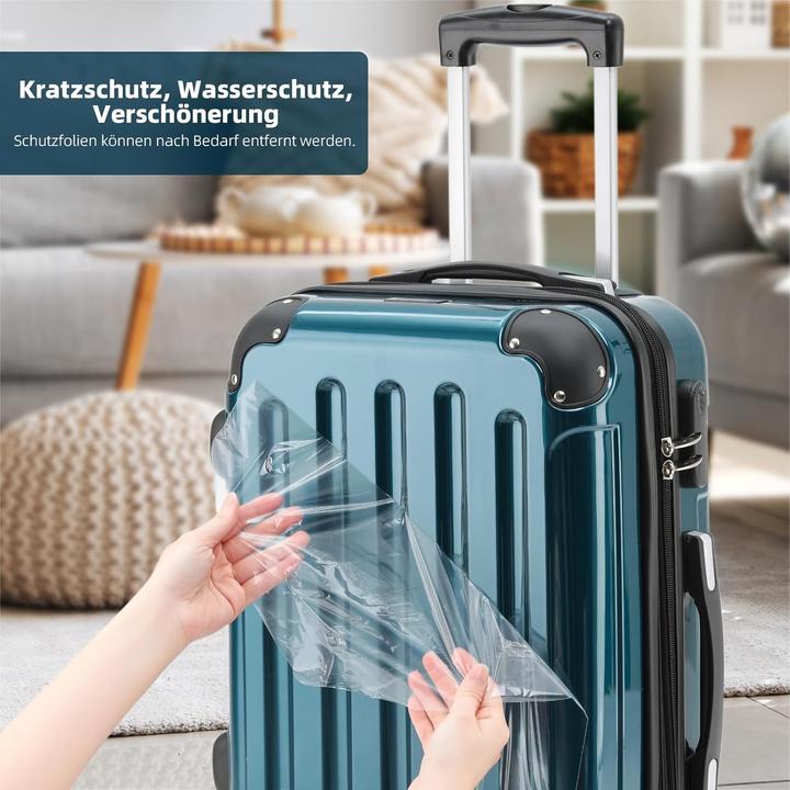 Actual product image Beibye 3-tlg. Hartschalenkoffer-Set