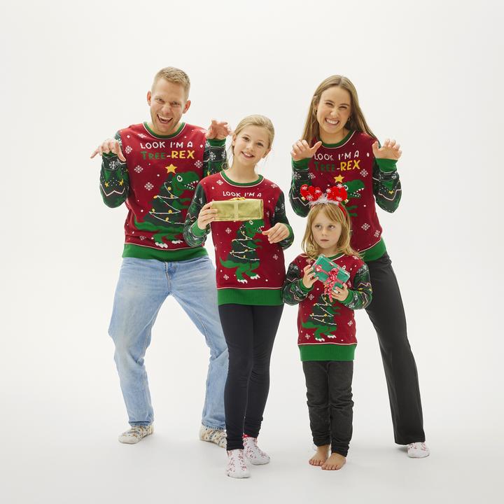 Actual product image Christmas Sweats The Tree-Rex LED (80, 86, 92)