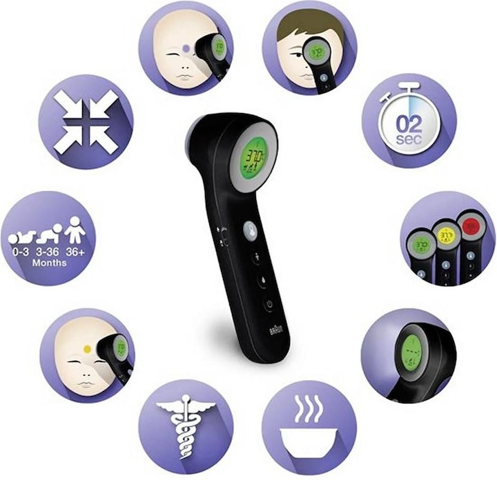 Productafbeelding Braun BNT 400B No Touch (Contactloos, Voorhoofd)