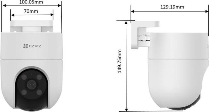 Actual product image EZVIZ H8c (1920 x 1080 Pixels)