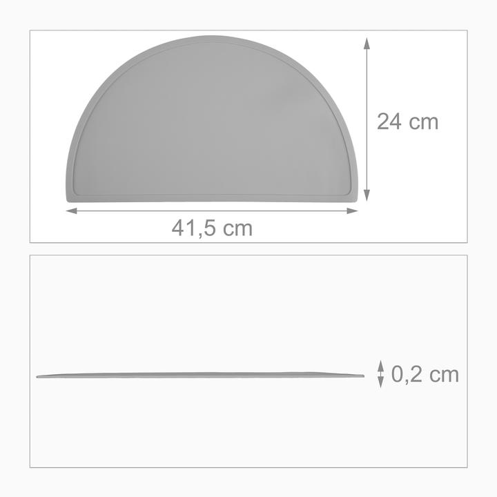 Image du produit Relaxdays Sets de table (1 pcs, 24 x 41.50 cm)