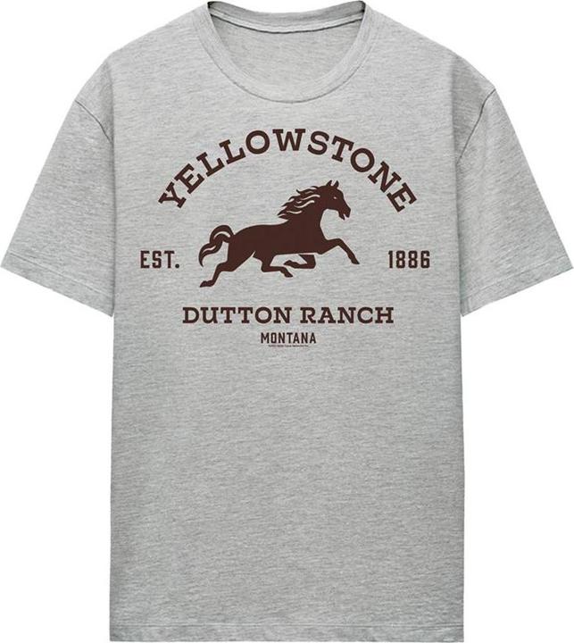 Produktbild Yellowstone Dutton Ranch TShirt meliert (S)