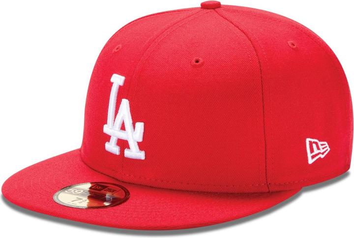 Immagine prodotto New Era Cappello 59Fifty - Basic LA Dodgers rosso / bianco - 7 1/2 (7 1/2)