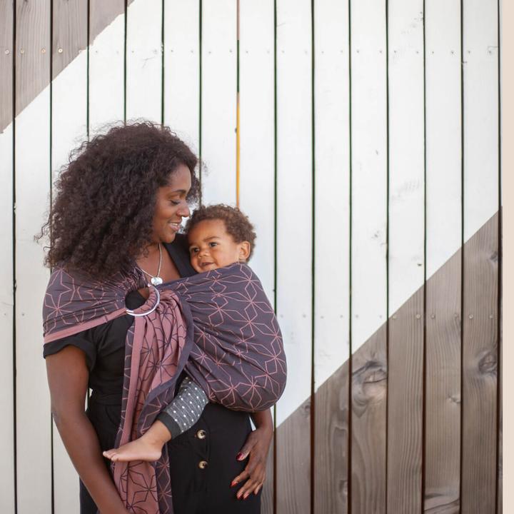 Immagine prodotto Hoppediz Imbragatura per bambini Ring-Sling di qualità biologica (2 m)