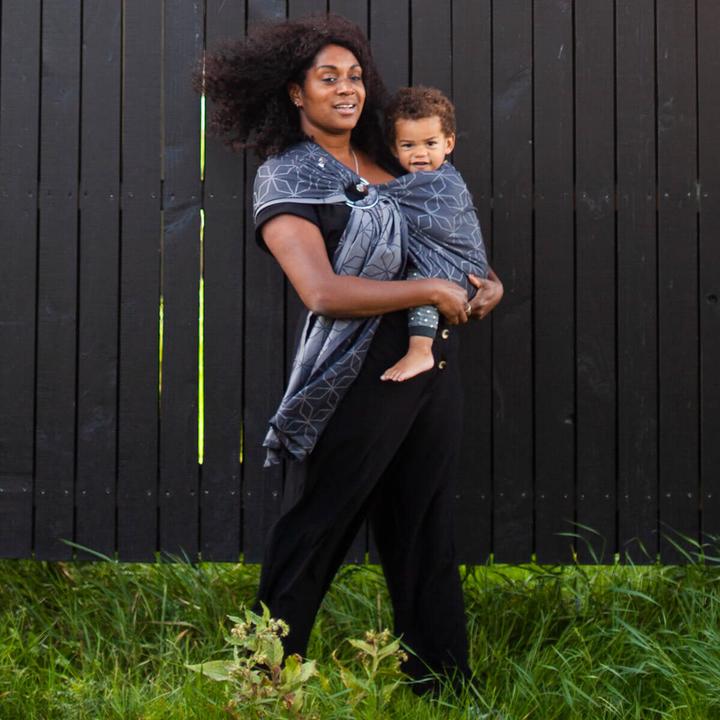 Immagine prodotto Hoppediz Imbragatura per bambini Ring-Sling di qualità biologica (2 m)