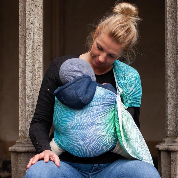 Produktbild Hoppediz Babytragetuch Ring-Sling kbA-Qualität (2 m)