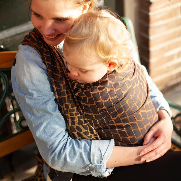 Image du produit Hoppediz Echarpe de portage pour bébé Qualité kbA (4.60 m)