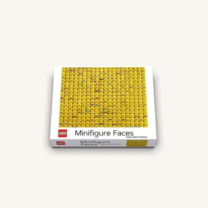 Actual product image Abrams & Chronicle LEGO Minifigure Faces 1000-Piece Puzzle (1000 pieces)