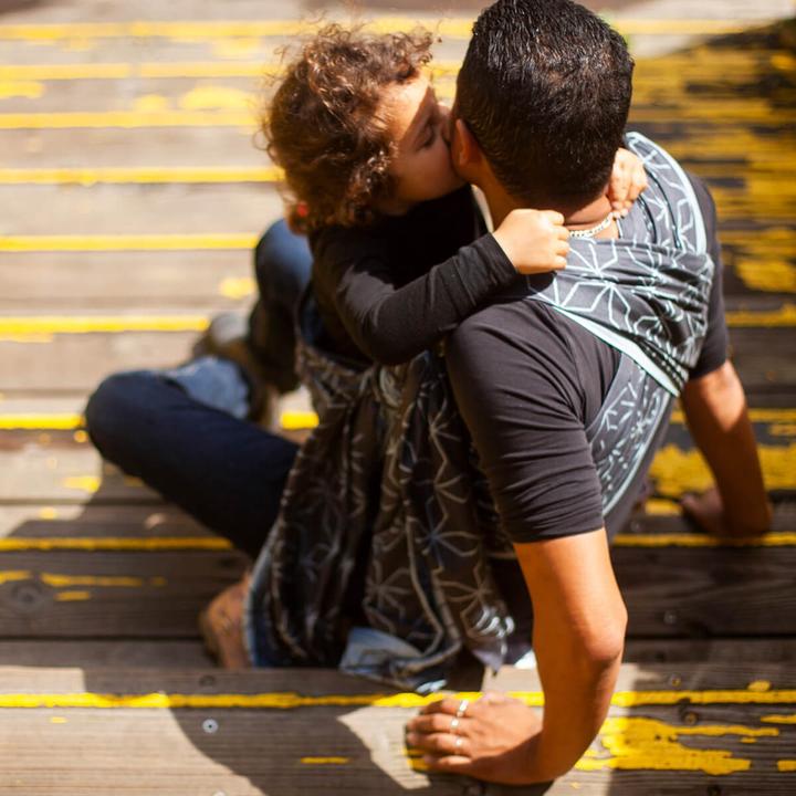 Image du produit Hoppediz Echarpe de portage pour bébé Qualité kbA (5.40 m)