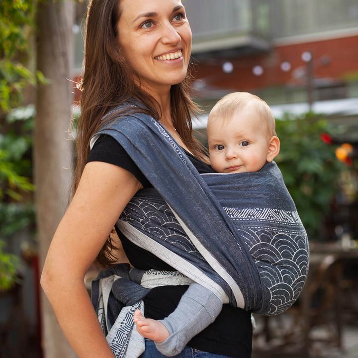 Image du produit Hoppediz Echarpe de portage pour bébé Qualité kbA (4.60 m)