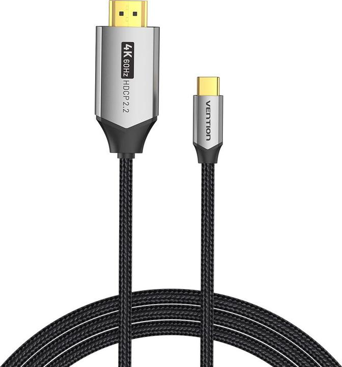 Produktbild Vention USB-C to HDMI Cable 1m CRBBF (Black) (1 m, HDMI, 2.0)