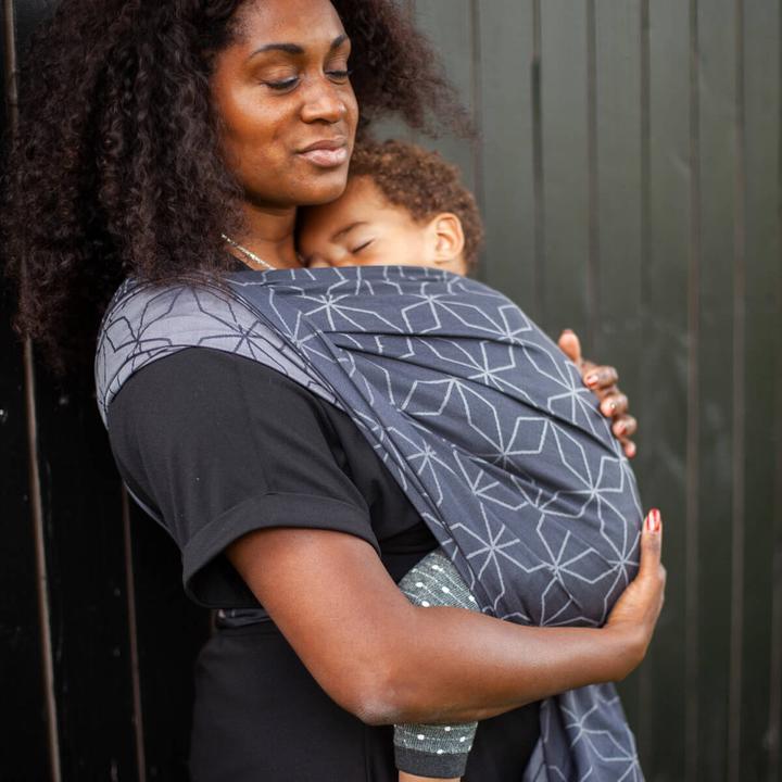 Image du produit Hoppediz Écharpe de portage pour bébé Écharpe de portage pour bébé de qualité biologique (4.60 m)