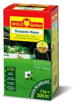 Produktbild Wolf-Garten Wolf Garten LJ100 Strapazier-Rasen Saatgut (Rasensamen)