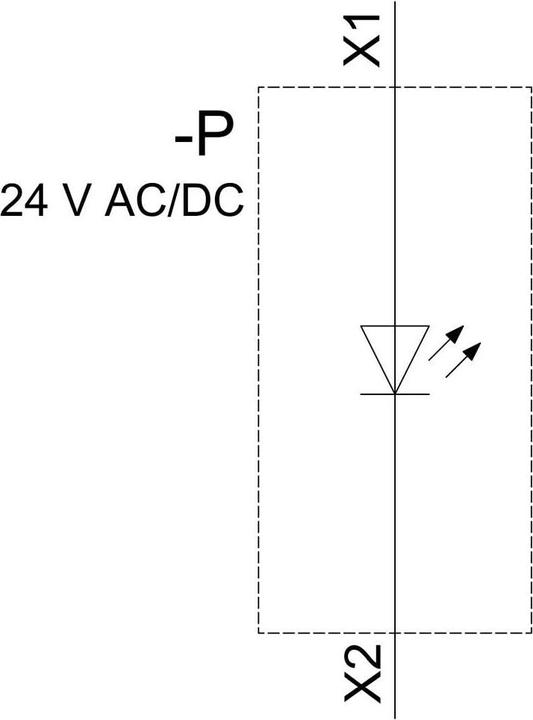 Nährwerte und Zutaten Siemens LED module red, for front plate mounting