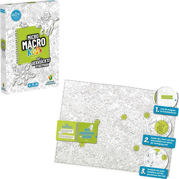 Produktbild MicroMacro Kids: Der verrückte Stadtpark (Deutsch)