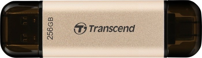 Actual product image Transcend JetFlash 930C (256 GB, USB-C, USB-A, USB 3.1)
