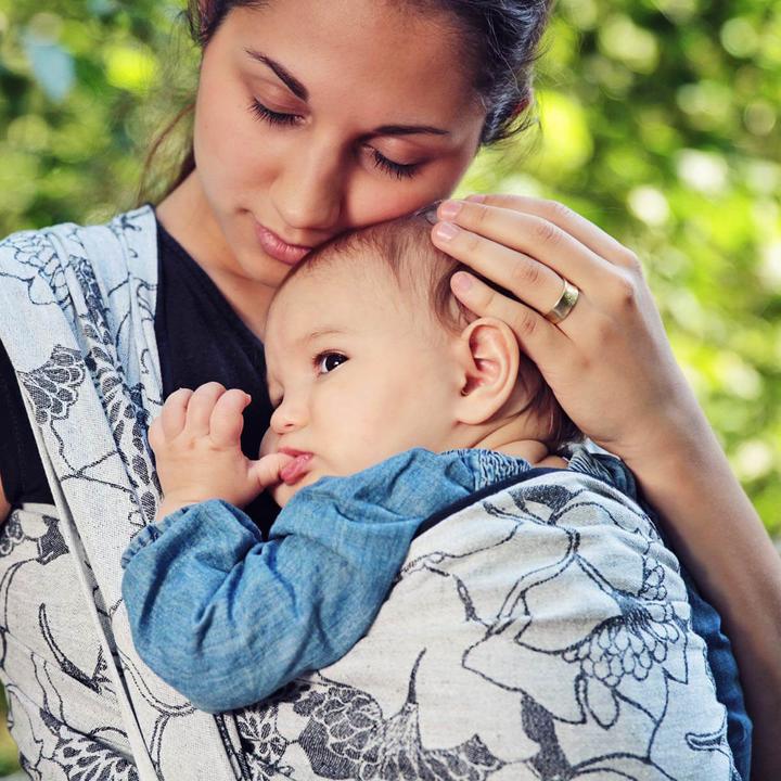 Produktbild Hoppediz Babytragetuch gewebtes Tragetuch (4.60 m)