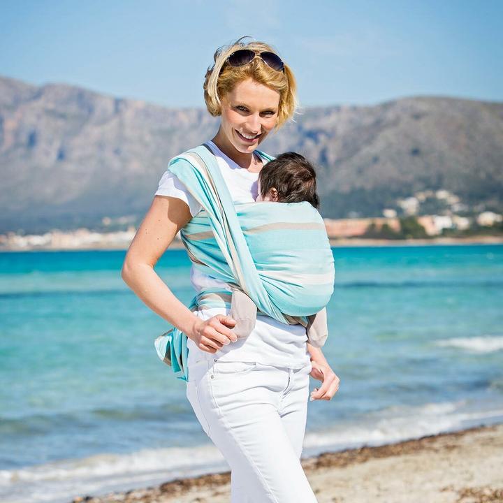 Actual product image Hoppediz Baby sling woven baby sling (5.40 m)
