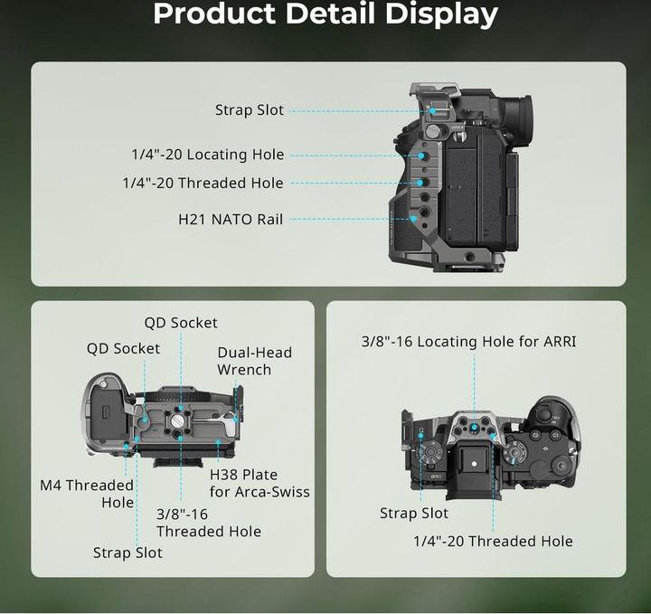 Produktbild SmallRig Cage for Sony Alpha 1 II / Alpha 9 III 5187 (Cage)