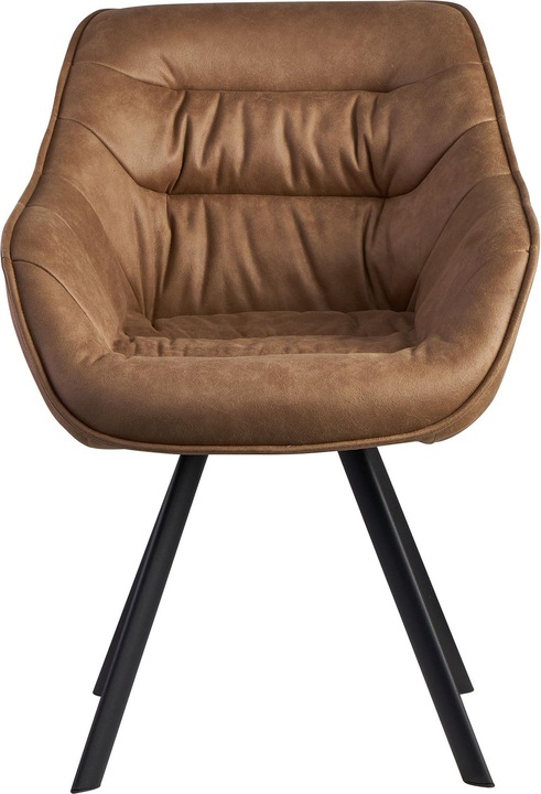 Produktbild FineBuy Stühle Kunstleder Beige