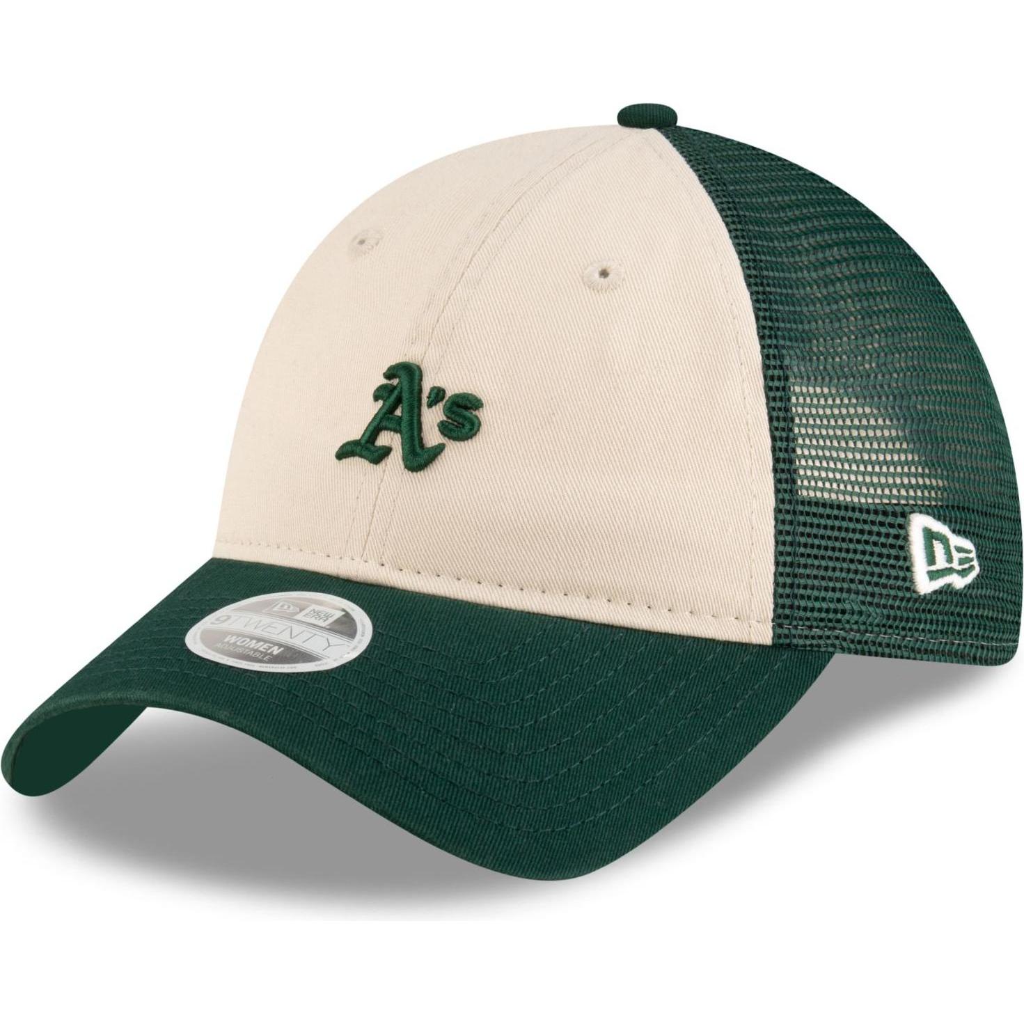 New Era, Herren, Cap, 9Twenty Mesh Damen Cap - Oakland Athletics Beige, Beige