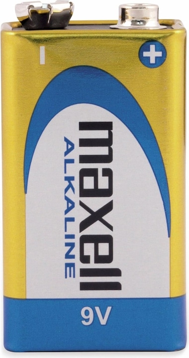 Actual product image Maxell Battery 9V block (1 pcs., 9V Block)