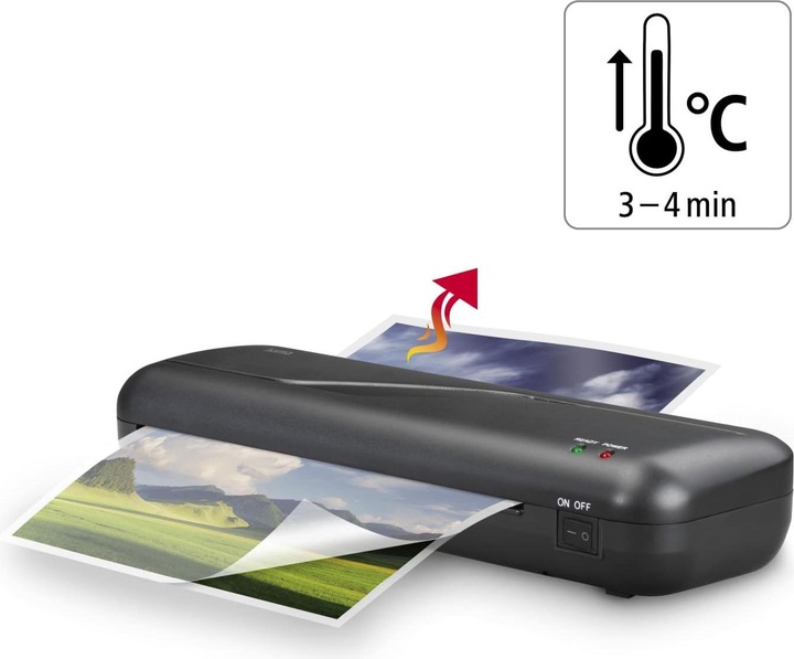 Actual product image Hama Laminator Basic 4in1 Set DIN A4/230 (125 µm, A4)