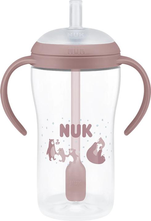 Actual product image NUK Perfect Match Bear Bottle with Straw (260 ml)