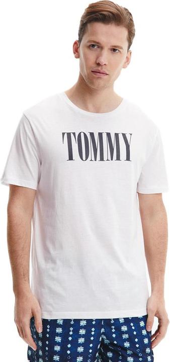 Immagine prodotto Tommy Hilfiger Maglietta girocollo UM0UM02534YBR in bianco taglia M (M)